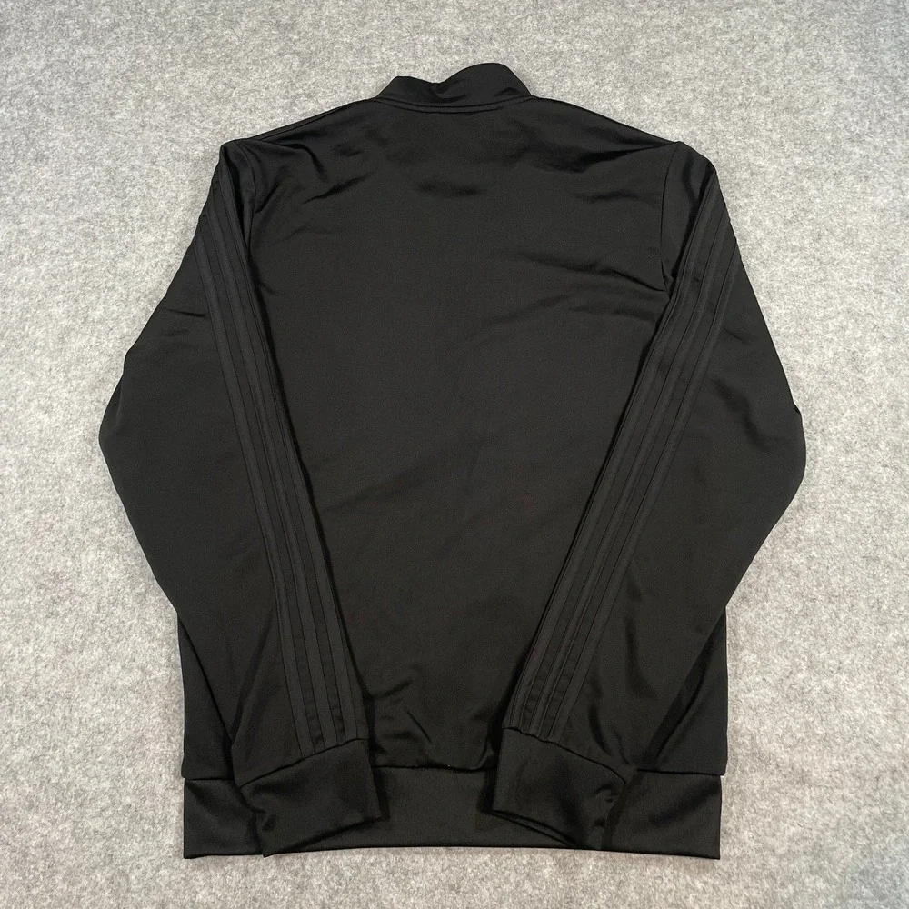 Adidas Primegreen Mens Jacket S Black Athletic Layering Full Zip Track Soccer